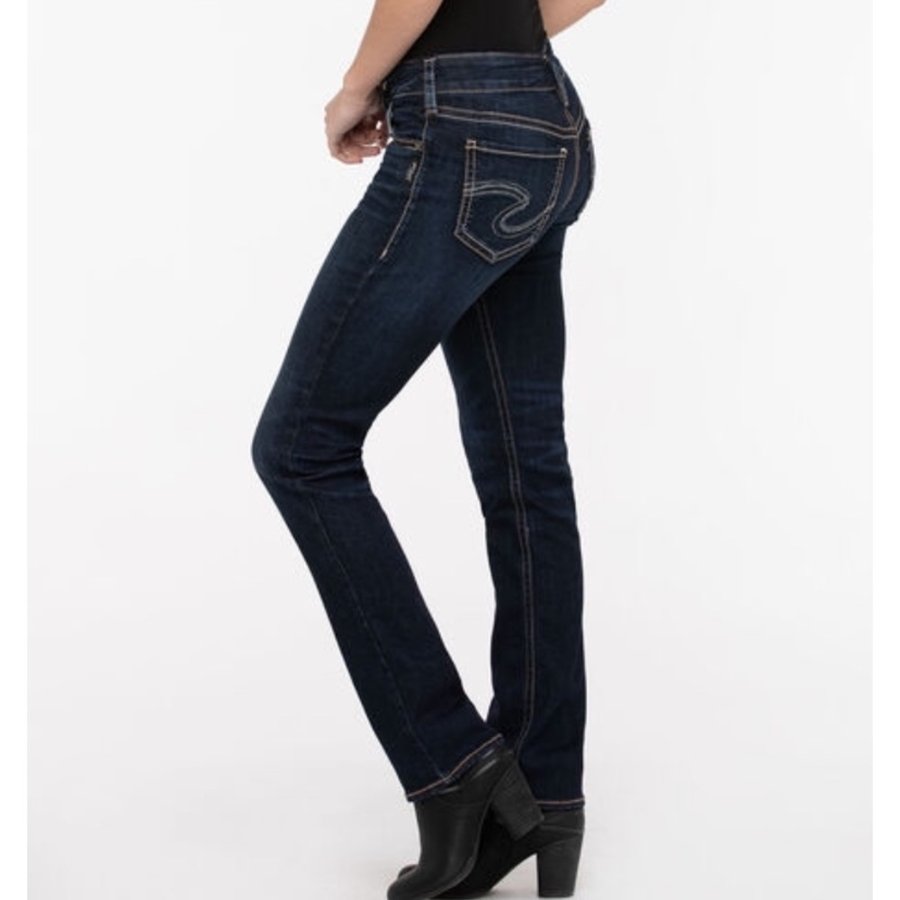 Silver Jeans: Suki Straight leg